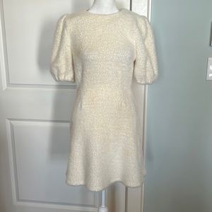 Fluffy knit sweater dress from Sadie & Sage. Worn once. Size XS